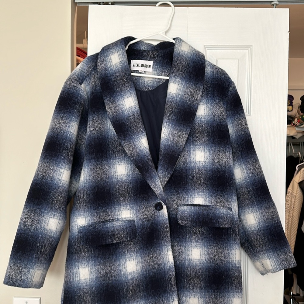 Steve Maden oversized coat in great condition. Barely worn